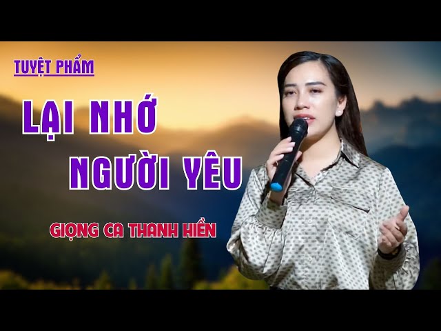 Giọng Ca Nhạc Trữ Tình Trời Phú Càng Nghe Càng Thấy Xao Xuyến Mãi Trong Lòng - Thanh Hiền