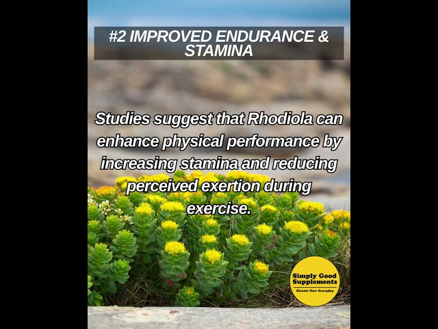 5 reasons why we love rhodiola rosea