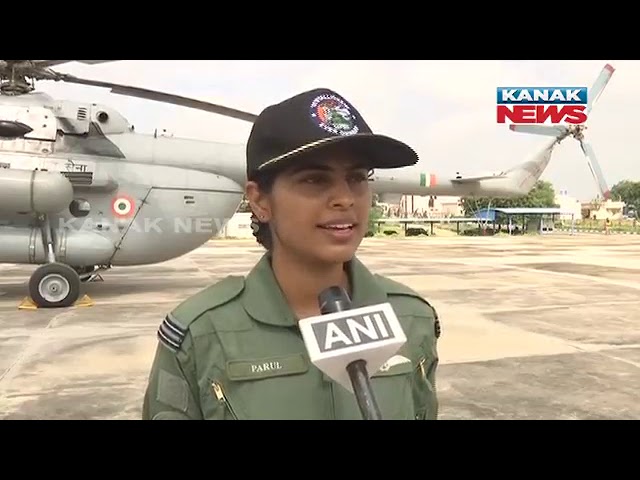 Demonstration Of Rescue Operation By IAF Under Flood Conditions At Gandhinagar