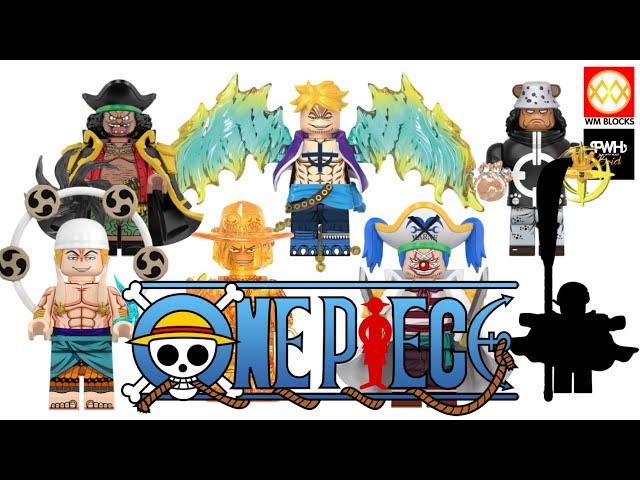 Minifigures Edward Newgate | Ace | Kuma | God Enel | Marco | D.Teach | Buggy | Speed Build (PWH)