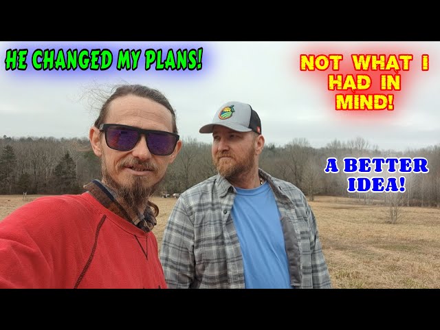 C'MON HOMESTEADING CHANGED OUR PLANS| work, couple builds, tiny house, homesteading, off-grid |