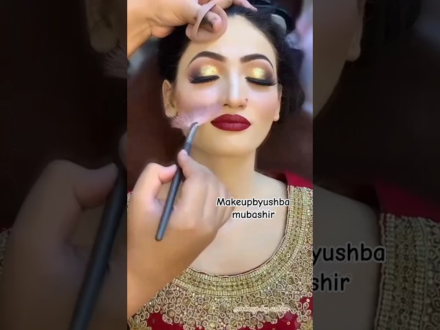 Bridal makeup tutorial #makeupartist #makeupvideo #bride #wedding #wedding #shortsfeed #makeup