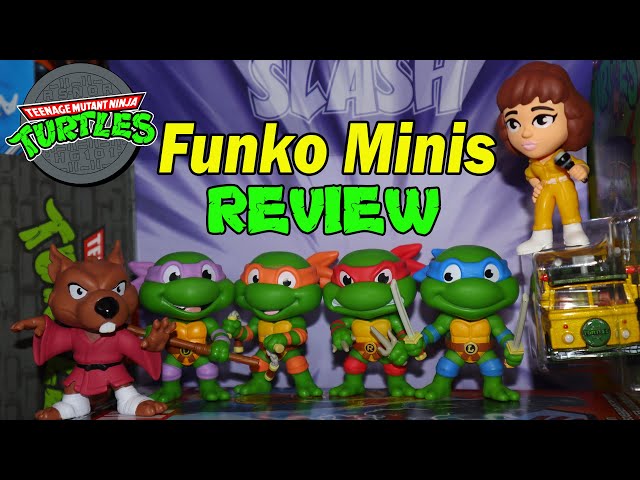 Teenage Mutant Ninja Turtles Funko Minis Unboxing Review