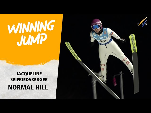 Jacqueline Seifriedsberger bests all rivals in Japan | FIS Ski Jumping World Cup 24-25