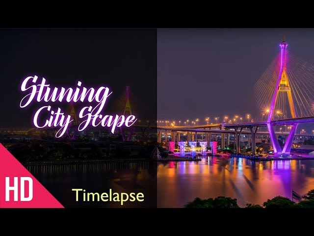 Stunning City Scape Timelapse - HD