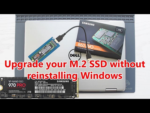 How to Upgrade M.2 SSD without reinstalling Windows. SSD cloning Tutorial