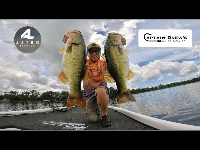 FISHING lake Dora and Beauclair on the HARRIS CHAIN!