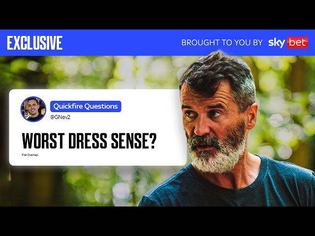 Roy Keane's 50 Questions with Gary Neville | Overlap Xtra