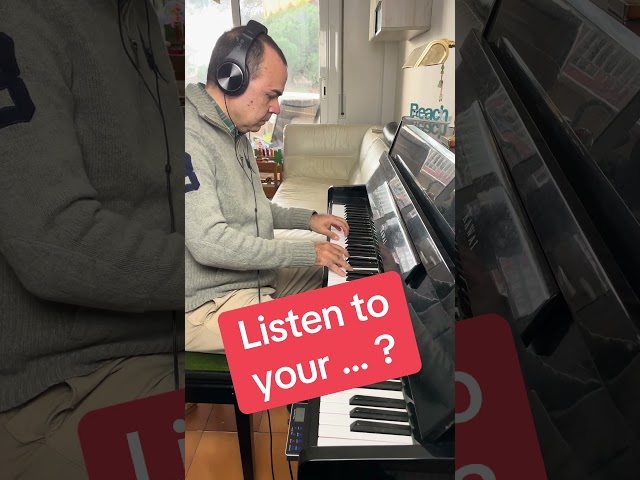 Listen to your … #piano #practice #pianocover