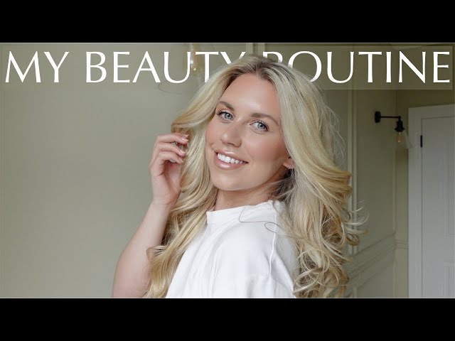 HAIR MAKEUP & NAILS | My Beauty Routine