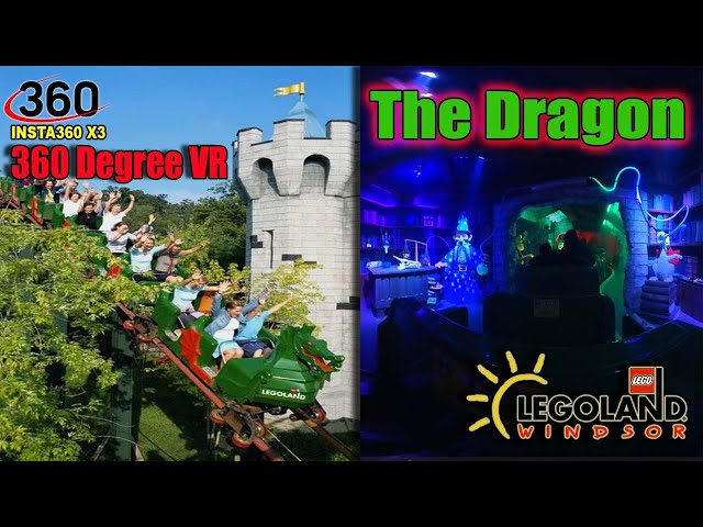 The Dragon 360 degree VR video in Legoland Windsor. Best viewed in META Quest. insta360 x3 vr video