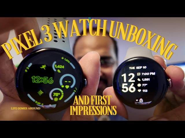 UNBOXING THE PIXEL WATCH 3 & FIRST IMPRESSIONS - IS THIS IT?