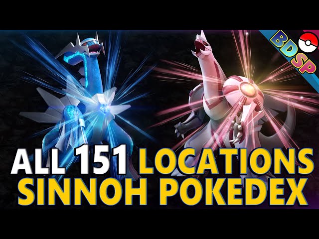 Every Pokemon Location The Complete Sinnoh Pokedex in Pokémon BDSP