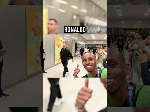 The Moment Cristiano Ronaldo Waved At Me! 🤯