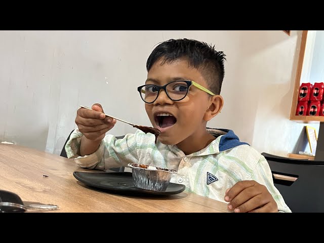 Chocolate lava cake……. (Ruhaan)