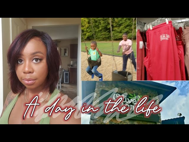 A DAY IN THE LIFE of a boy mom| Lunch with mommy, shopping at the outlet mall, play date at the park