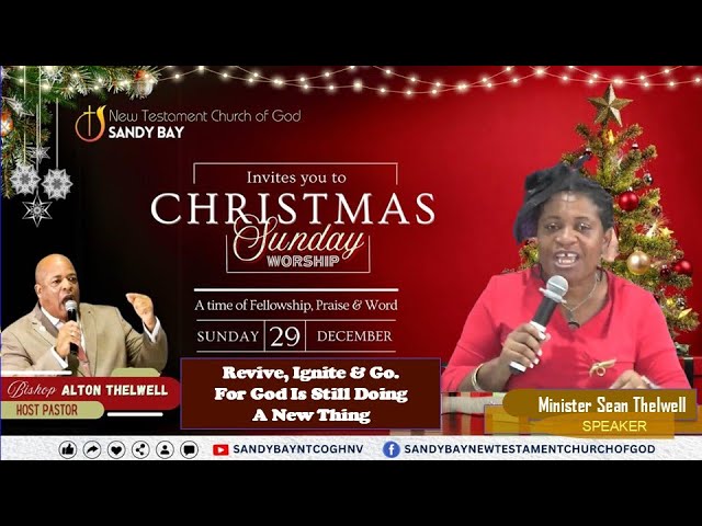 Sunday Morning Service | Sandy Bay New Testament Church Of God | December 29, 2024