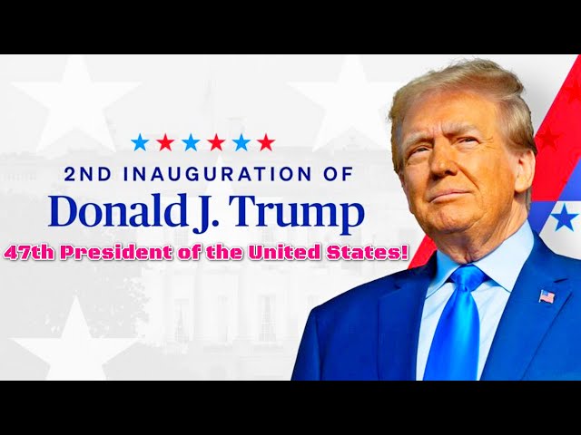 Donald J. Trump MAKES HISTORY as 47th President of the United States!