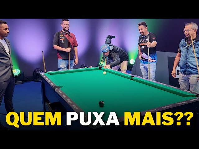 Baianinho, Maycon, Felipinho, Igor e Noel na resenha na Copa Mundo da Sinuca 🔥🎱