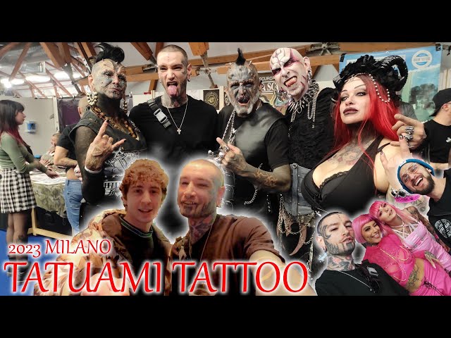 I met @FavijTV at Tatuami Tattoo Milano 2023