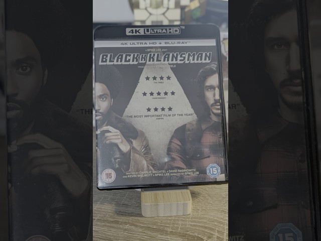 BlackkKlansman (2018) 4k UHD Directed by Spike Lee #cinema #movies #4kuhd #bluray #spikelee