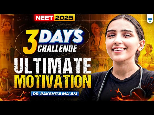 I dare you to take this 3 Days Challenge- Last 4 Months NEET Motivation