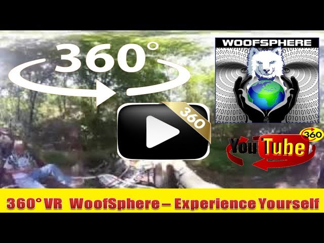 360 Videos | FurWheeling C&O Towpath from Paw Paw to Little Orleans | Virtual Reality | Woofsphere