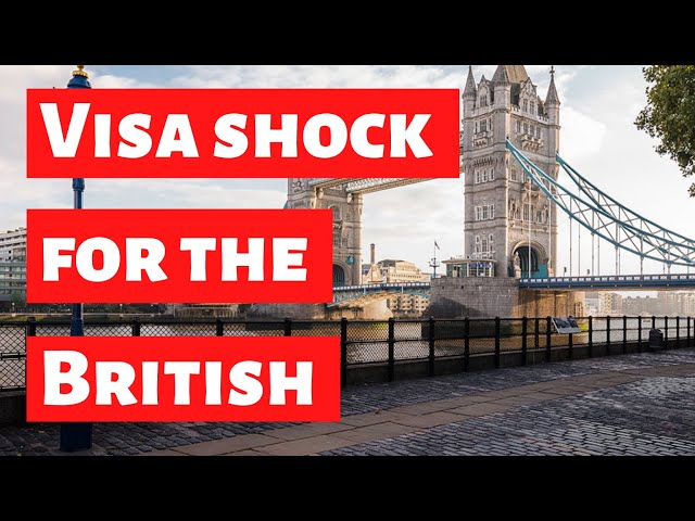 Visa shock for the Brexit British - Brexit explained