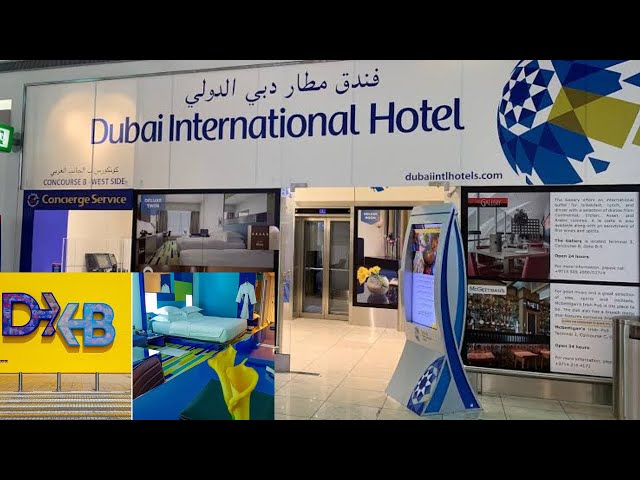 Dubai International Airport hotel - hotel inside  Dubai Airport -