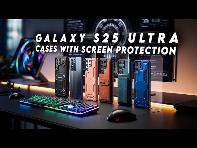 Top 10 Best Galaxy S25 Ultra Cases With Screen Protectors! 🔥