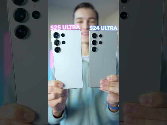 Galaxy s25 ultra vs s24 ultra🤔#smartphone