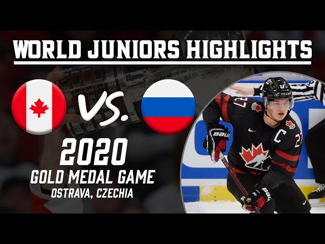 Canada vs. Russia | 2020 WJC Gold Medal Game | Extended Highlights