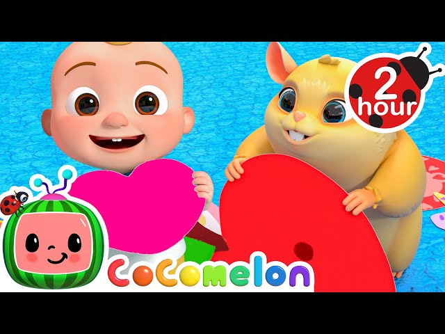 JJ's Valentine's Day At School 💗 CoComelon Nursery Rhymes and Kids Songs | After School Club