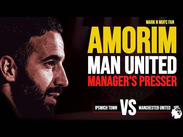 “Rúben Amorim Speaks! Manchester United’s Latest Press Conference Updates 🔴”