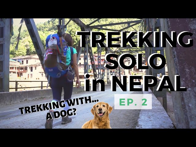 [EP.2] TREKKING WITH A DOG WHY NOT?- ANNAPURNA BASE CAMP TREK | NEPAL - SOLO TRAVEL