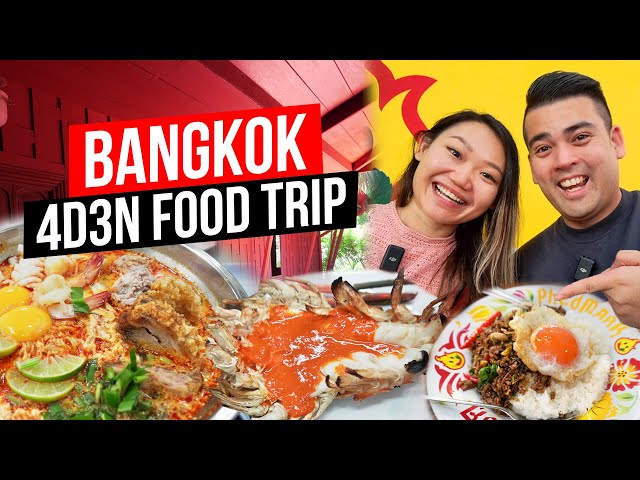 13 Places to EAT in Bangkok | BANGKOK FOOD TRIP 4D3N 2024