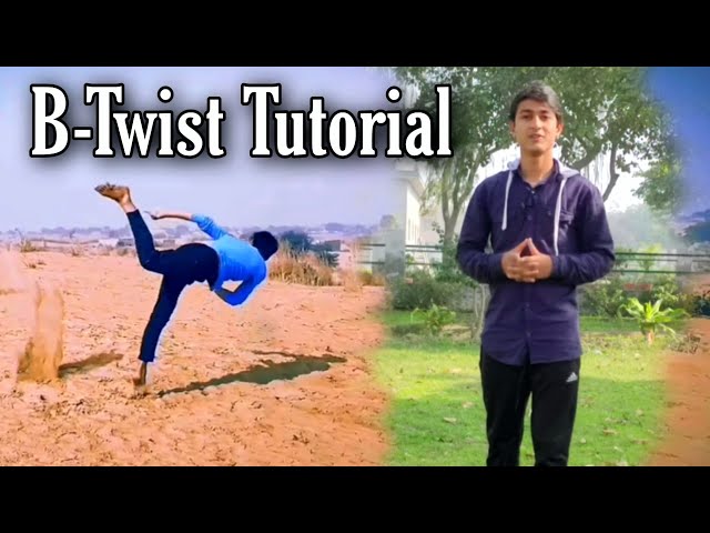 B-twist tutorial / learn how to do b-twist easily / learn butterfly twist in hindi / by sahil joshi