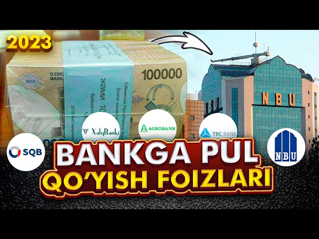 O'zbekiston bank depozitlari 2024 | Bankga pul qo'yish foizlari