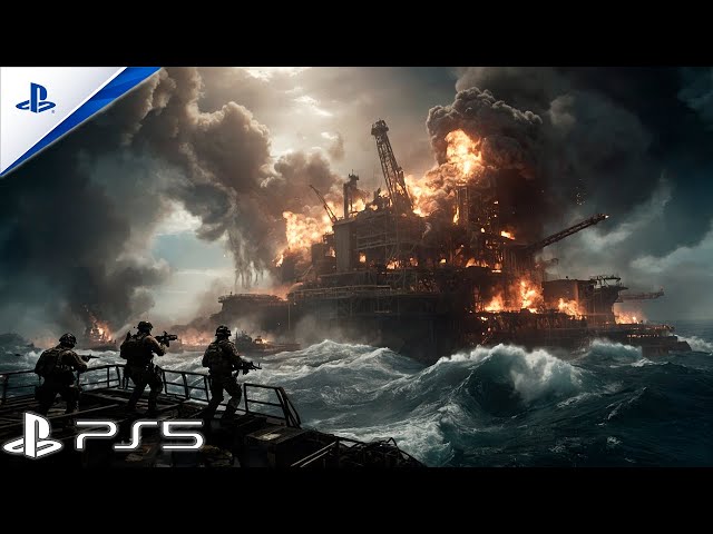 (PS5) Atlas Falls | ULTRA Graphics Gameplay [4K 60FPS HDR] Call of Duty Ghosts