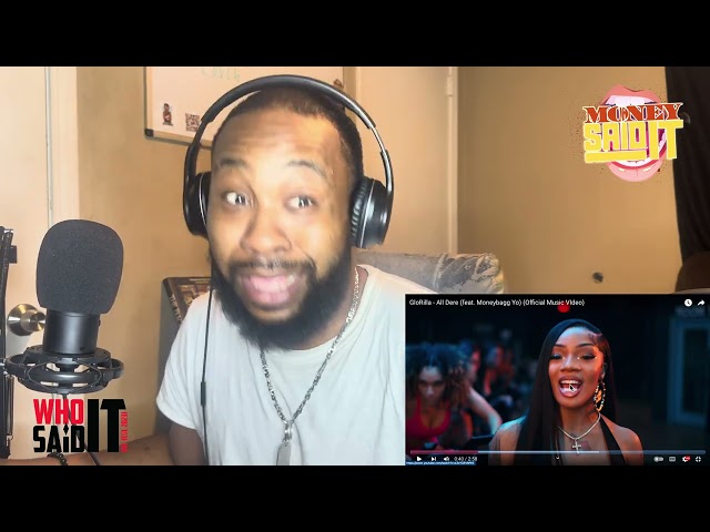 MANN I LUV GLO!!! | GloRilla - All Dere (ft. Moneybagg Yo) (Official Music VIdeo) WhoSaidiT REACTION