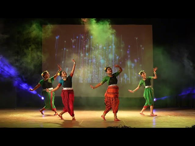 polash Tulir Mathe dance/ Bengali folk dance cover #dancecover #folkdance #groupdance