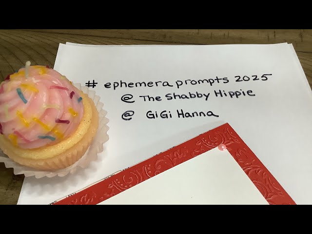 #ephemeraprompts2025 hosted by @theshabbyhippie @GigiHanna  Book Pages and Playing Cards