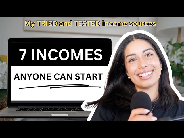 10 income streams you can build while still an employee - with my ACTUAL numbers