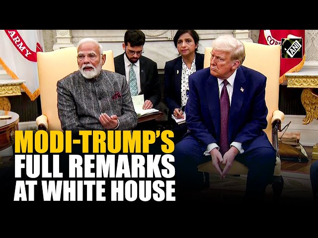 Deep State, Russia Ukraine war, Bangladesh & more… PM Modi, Donald Trump’s remarks at White House