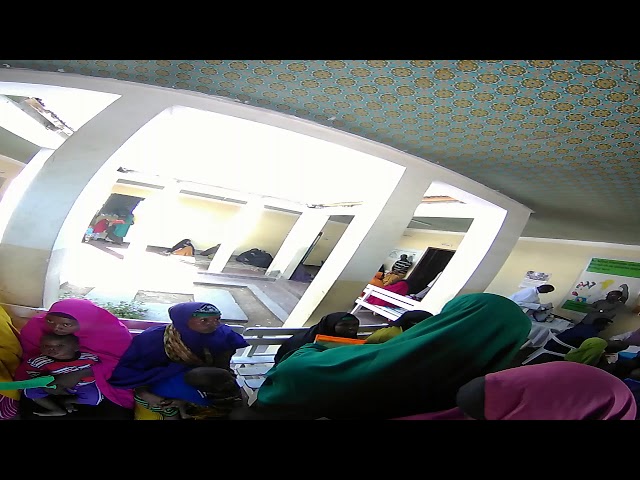 A 360° Glimpse at one of Mercy-USA's Mother & Child Health Clinics 12/2017, Mogadishu, Somalia