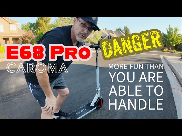 Caroma E68 Pro Operation and Ride Reaction and Review