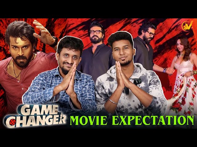 Game Changer Movie Expectation? Ram Charan & Kiara Advani Visuals | Cinema Talk Show | SV TV |