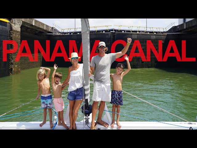 Epic Panama Canal Crossing on a Catamaran [🎥31🇵🇦]