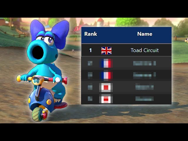 How I Reached Rank 1 in Competitive Mario Kart 8 Deluxe