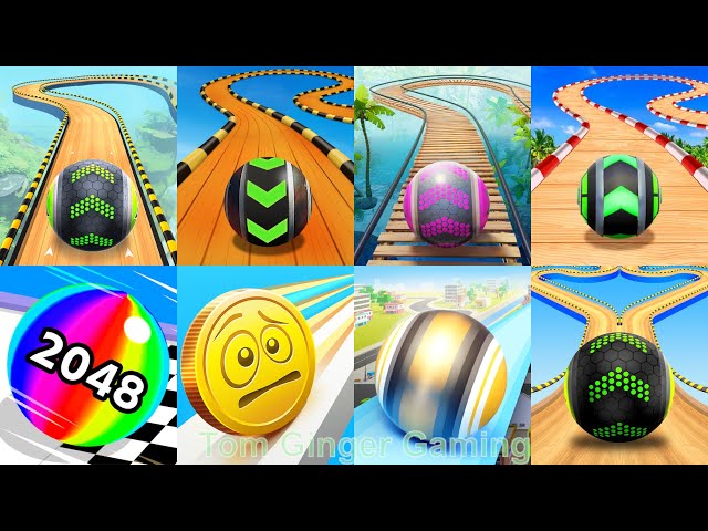 Going Balls, Sky Rolling Ball 3D, Adventure, Action, Ball Run 2048, Coin Rush speedrun gameplay